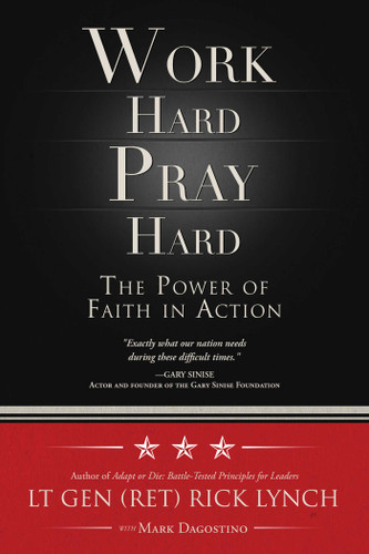 Work Hard, Pray Hard: The Power of Faith in Action book cover by Rick Lynch
