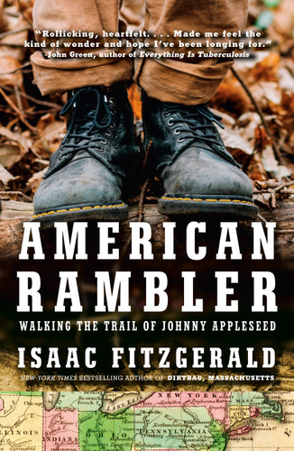 American Rambler: Walking the Trail of Johnny Appleseed book cover by Isaac Fitzgerald