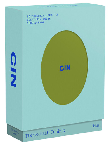 The Cocktail Cabinet: Gin: The essential drinks every gin lover should know book cover by Kara Newman