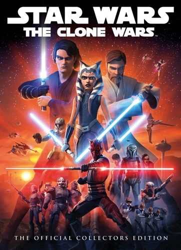 Star Wars: The Clone Wars: The Official Collector's Edition Book (STAR WARS) book cover by Titan