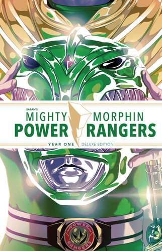 Mighty Morphin Power Rangers Year One Deluxe Edition (Mighty Morphin Power Rangers) book cover by Kyle Higgins