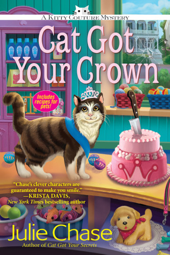 Cat Got Your Crown: A Kitty Couture Mystery (A Kitty Couture Mystery) book cover by Julie Chase