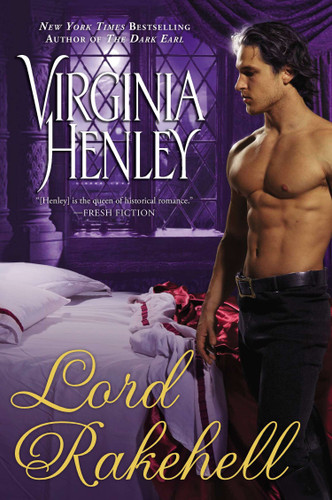 Lord Rakehell book cover by Virginia Henley