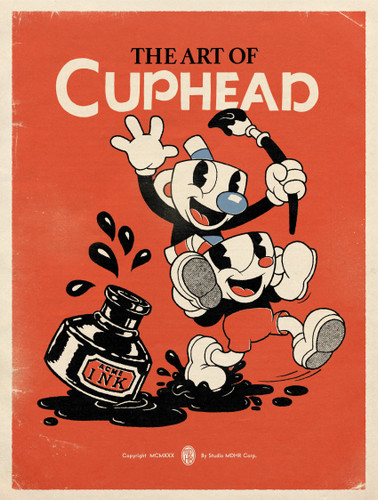 The Art of Cuphead book cover by Studio MDHR