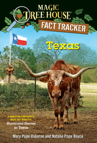 Texas: A nonfiction companion to Magic Tree House #30: Hurricane Heroes in Texas (Magic Tree House Fact Tracker) book cover by Mary Pope Osborne, Natalie Pope Boyce