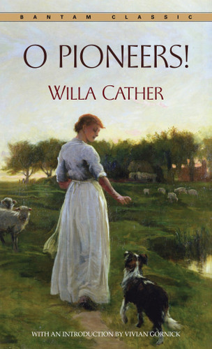 O Pioneers! book cover by Willa Cather