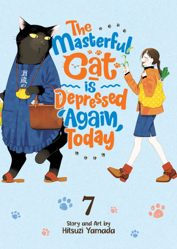 The Masterful Cat Is Depressed Again Today Vol. 7 (The Masterful Cat Is Depressed Again Today) book cover by Hitsuzi Yamada