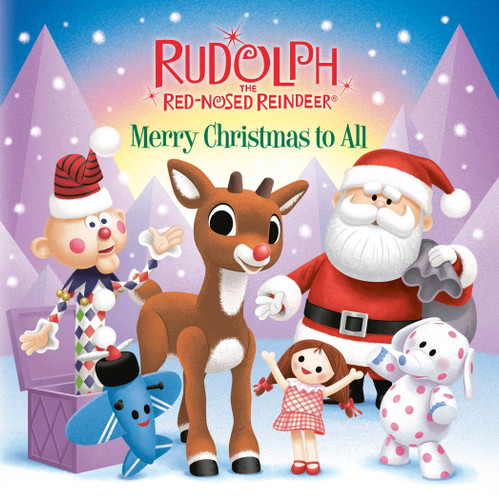 Merry Christmas to All (Rudolph the Red-Nosed Reindeer) book cover by Random House