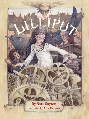 Lilliput book cover by Sam Gayton