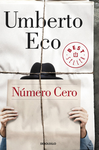 Número Cero / Numero Zero book cover by Umberto Eco