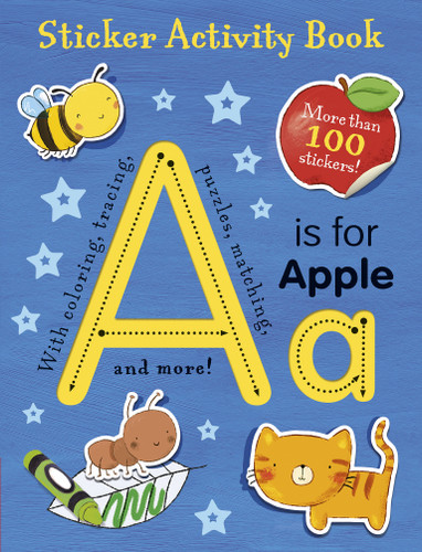 A is for Apple Sticker Activity Book: More than 100 Stickers! book cover by Hettie Cox