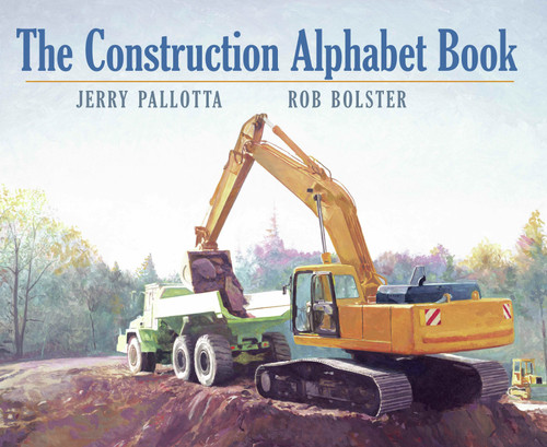 The Construction Alphabet Book (Jerry Pallotta's Alphabet Books) book cover by Jerry Pallotta