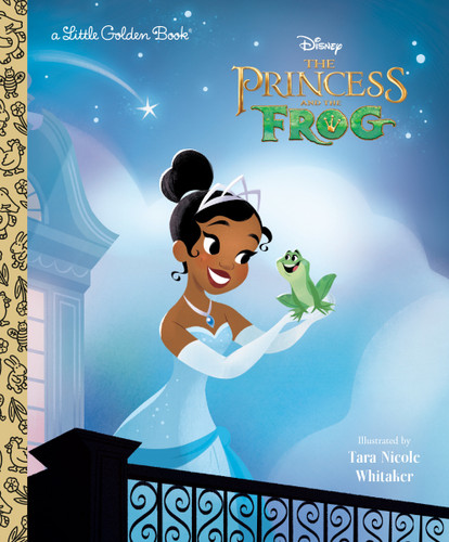 The Princess and the Frog Little Golden Book (Disney Princess) (Little Golden Book) book cover by Victoria Saxon