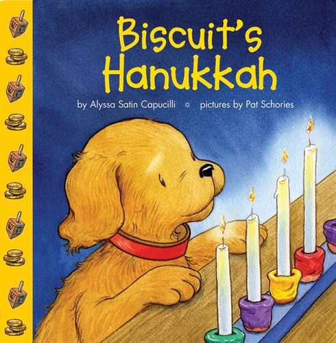 Biscuit's Hanukkah: A Hanukkah Holiday Book for Kids (Biscuit) book cover by Alyssa Satin Capucilli