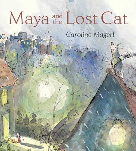 Maya and the Lost Cat book cover by Caroline Magerl