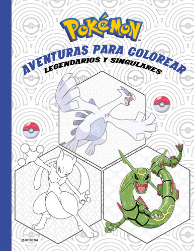 Pokémon. Aventuras para colorear: legendarios y singulares / Pokémon Coloring Adventures #2: Legendary & Mythical Pokémon (COLECCIÓN POKÉMON) book cover by The Pokémon Company