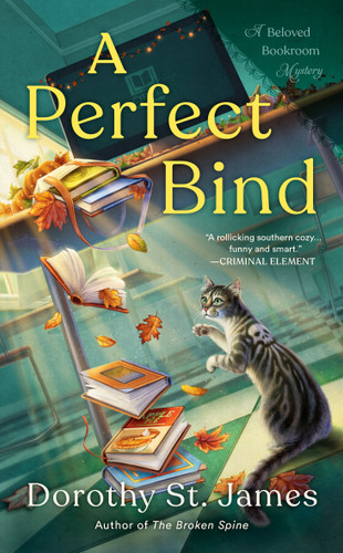 A Perfect Bind (A Beloved Bookroom Mystery) book cover by Dorothy St. James