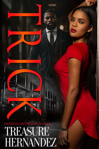 TRICK book cover by Treasure Hernandez