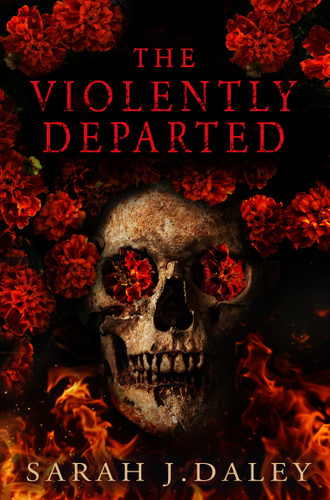 The Violently Departed book cover by Sarah J. Daley