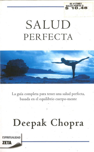 Salud perfecta / Perfect Health book cover by Deepak Chopra, MD