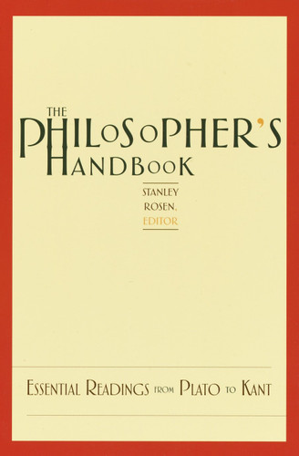 The Philosopher's Handbook: Essential Readings from Plato to Kant book cover by 