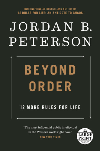 Beyond Order: 12 More Rules for Life book cover by Jordan B. Peterson