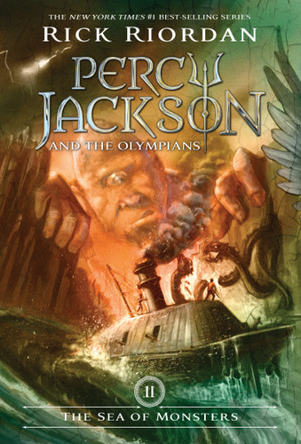 Percy Jackson and the Olympians, Book Two: Sea of Monsters, The-Percy Jackson and the Olympians, Book Two (Percy Jackson & the Olympians) book cover by Rick Riordan