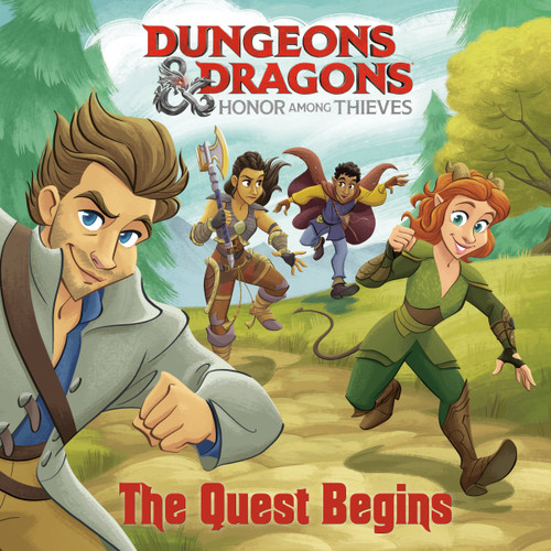 The Quest Begins (Dungeons & Dragons: Honor Among Thieves) book cover by 