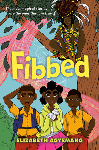 Fibbed book cover by Elizabeth Agyemang