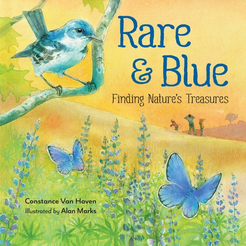 Rare and Blue: Finding Nature's Treasures book cover by Constance Van Hoven