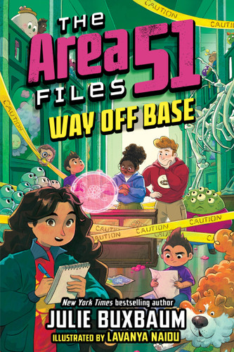 Way Off Base (The Area 51 Files) book cover by Julie Buxbaum