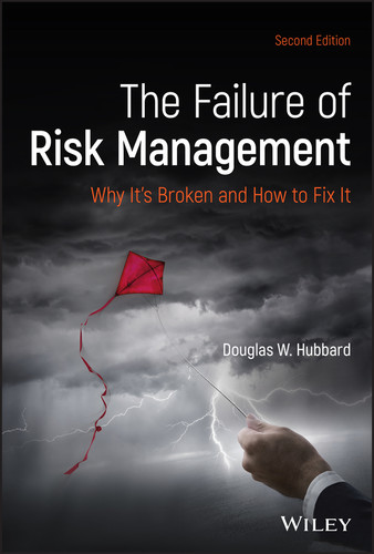 The Failure of Risk Management: Why It's Broken and How to Fix It book cover by Douglas W. Hubbard
