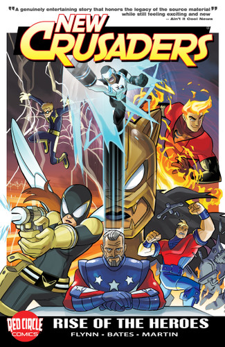 New Crusaders (New Crusaders) book cover by Ian Flynn