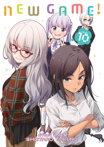 New Game! Vol. 10 (New Game!) book cover by Shotaro Tokuno