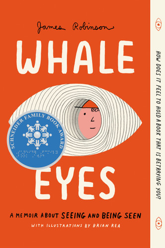 Whale Eyes: A Memoir About Seeing and Being Seen book cover by James Robinson
