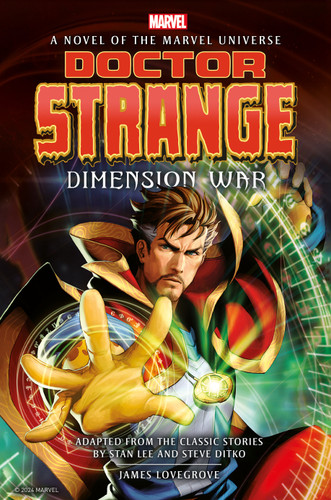 Doctor Strange: Dimension War book cover by James Lovegrove