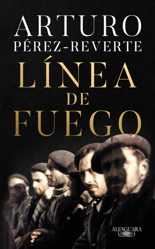 Línea de fuego / Line of Fire book cover by Arturo Pérez-Reverte