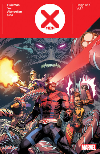 X-Men: Reign Of X By Jonathan Hickman Vol. 1 book cover by Jonathan Hickman, Marvel Various