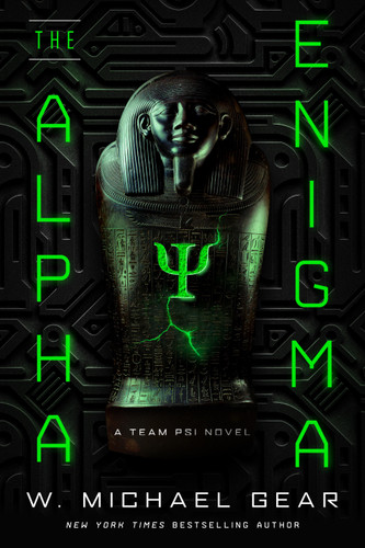 The Alpha Enigma (Team Psi) book cover by W. Michael Gear