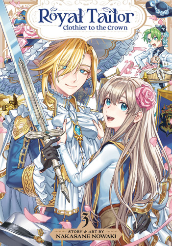 Royal Tailor: Clothier to the Crown Vol. 3 (Royal Tailor: Clothier to the Crown) book cover by Nakasane Nowaki