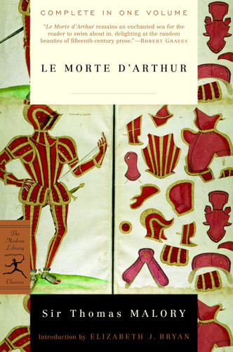 Le Morte d'Arthur book cover by Sir Thomas Malory