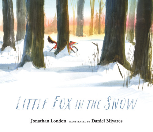 Little Fox in the Snow book cover by Jonathan London