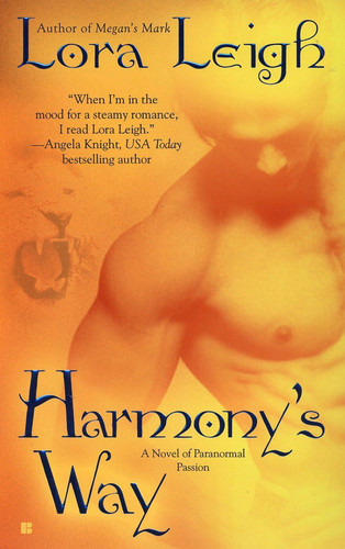 Harmony's Way (A Novel of the Breeds) book cover by Lora Leigh