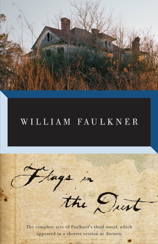 Flags in the Dust (Vintage International) book cover by William Faulkner