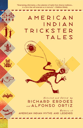 American Indian Trickster Tales book cover by Richard Erdoes
