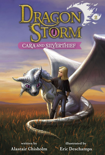 Dragon Storm #2: Cara and Silverthief (Dragon Storm) book cover by Alastair Chisholm