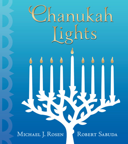 Chanukah Lights book cover by Michael J. Rosen