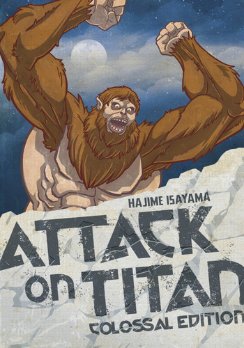 Attack on Titan: Colossal Edition 4 (Attack on Titan Colossal Edition) book cover by Hajime Isayama