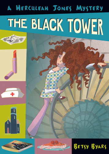 The Black Tower (Herculeah Jones Mystery) book cover by Betsy Byars