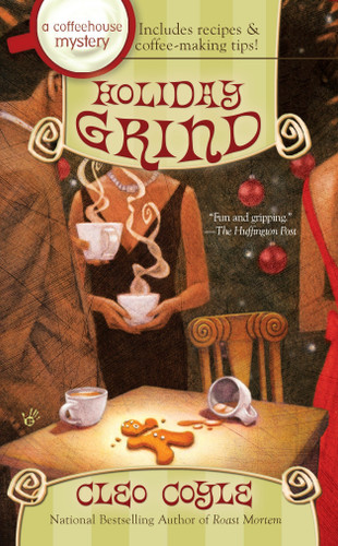 Holiday Grind (A Coffeehouse Mystery) book cover by Cleo Coyle